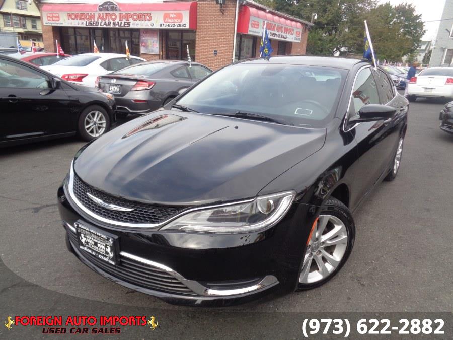 2016 Chrysler 200 4dr Sdn Limited FWD, available for sale in Irvington, New Jersey | Foreign Auto Imports. Irvington, New Jersey