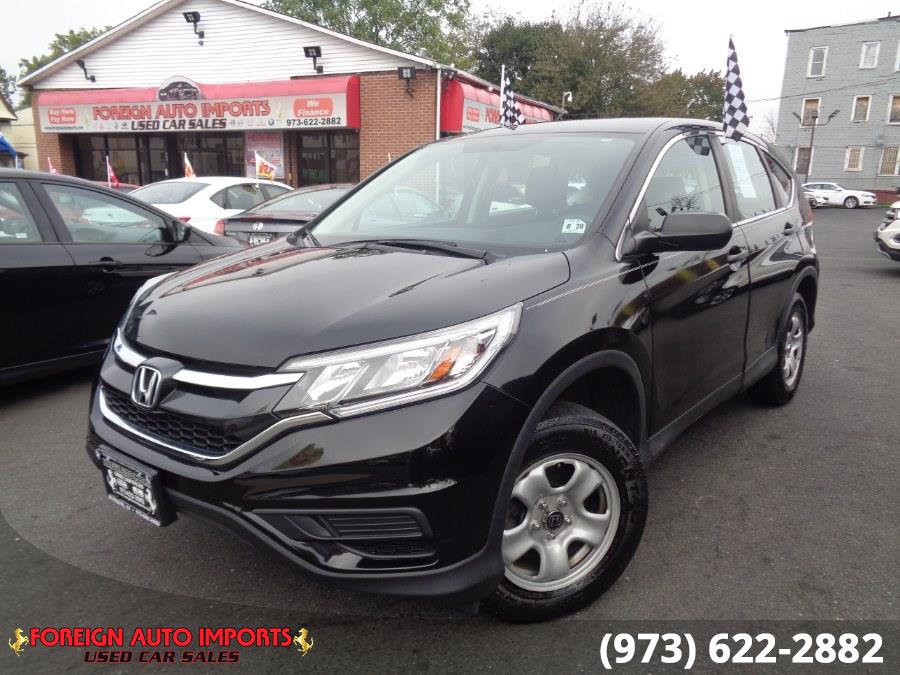 2015 Honda CR-V AWD 5dr LX, available for sale in Irvington, New Jersey | Foreign Auto Imports. Irvington, New Jersey