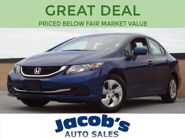 2015 Honda Civic Sedan 4dr CVT LX, available for sale in Newton, Massachusetts | Jacob Auto Sales. Newton, Massachusetts