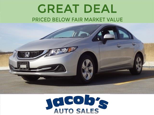 2015 Honda Civic Sedan 4dr CVT LX, available for sale in Newton, Massachusetts | Jacob Auto Sales. Newton, Massachusetts