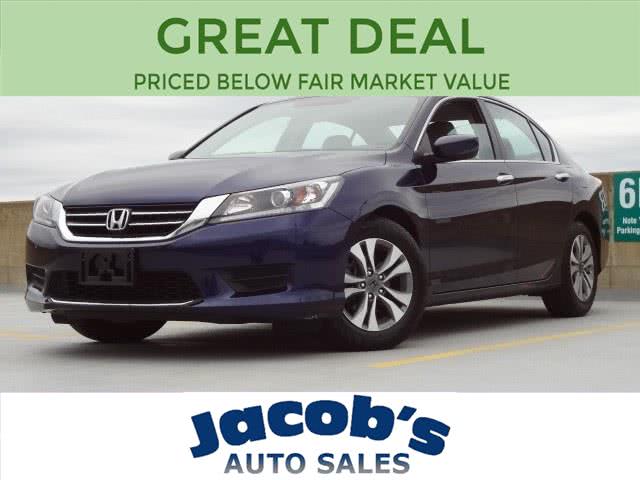 2015 Honda Accord Sedan 4dr I4 CVT LX, available for sale in Newton, Massachusetts | Jacob Auto Sales. Newton, Massachusetts