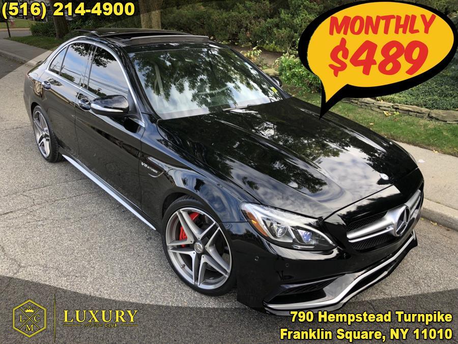 2015 Mercedes-Benz C-Class 4dr Sdn AMG C 63 S, available for sale in Franklin Square, New York | Luxury Motor Club. Franklin Square, New York
