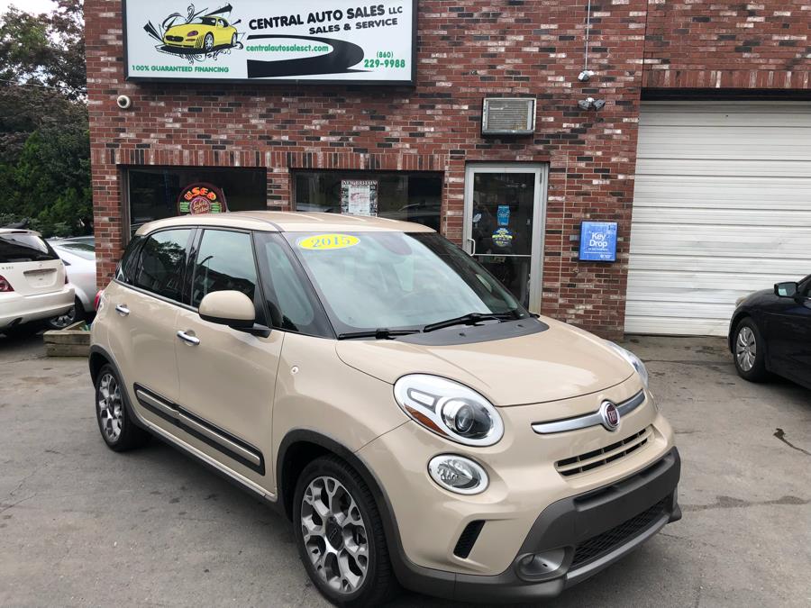 2014 FIAT 500L 5dr HB Trekking, available for sale in New Britain, Connecticut | Central Auto Sales & Service. New Britain, Connecticut