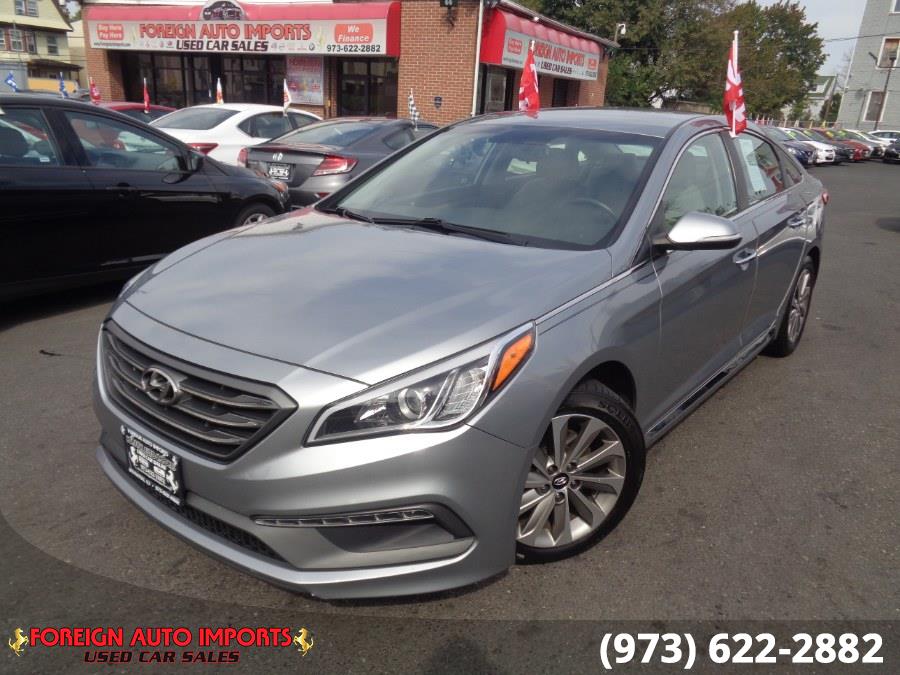 2015 Hyundai Sonata 4dr Sdn 2.4L Sport, available for sale in Irvington, New Jersey | Foreign Auto Imports. Irvington, New Jersey