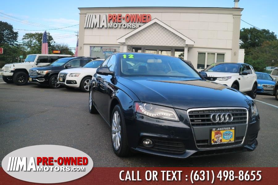 2012 Audi A4 4dr Sdn Auto quattro 2.0T Premium, available for sale in Huntington Station, New York | M & A Motors. Huntington Station, New York