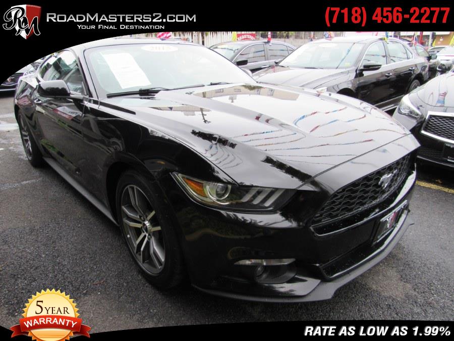 2015 Ford Mustang 2dr Fastback EcoBoost, available for sale in Middle Village, New York | Road Masters II INC. Middle Village, New York