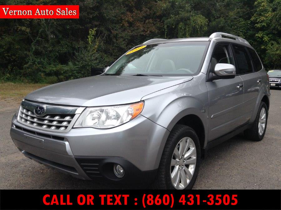 2011 Subaru Forester 4dr Auto 2.5X Touring w/Navigation System, available for sale in Manchester, Connecticut | Vernon Auto Sale & Service. Manchester, Connecticut