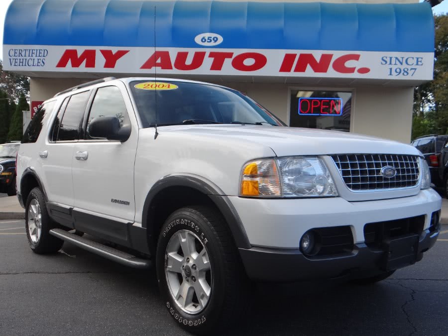 White Four Wheel Drive Ford Explorer Automatic Transmission Huntington Station Ny My Auto Inc