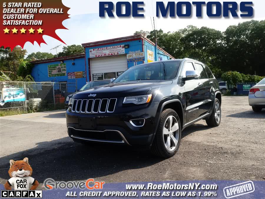 2015 Jeep Grand Cherokee 4WD 4dr Limited, available for sale in Shirley, New York | Roe Motors Ltd. Shirley, New York