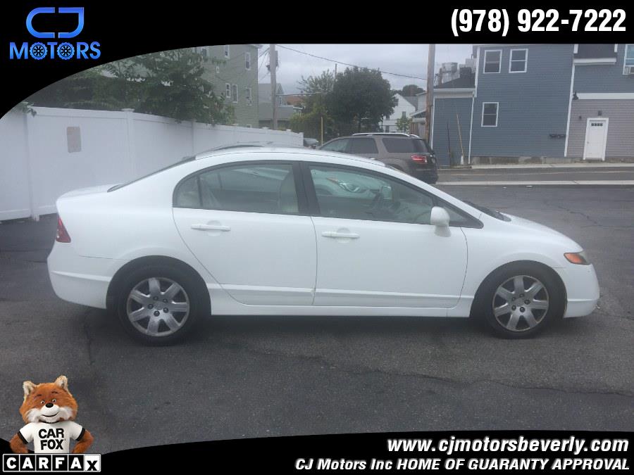 2008 Honda Civic Sdn 4dr Auto LX, available for sale in Beverly, Massachusetts | CJ Motors Inc. Beverly, Massachusetts 2008 Honda Civic Sdn 4dr Auto LX, available for sale in Beverly, Massachusetts | CJ Motors Inc. Beverly, Massachusetts