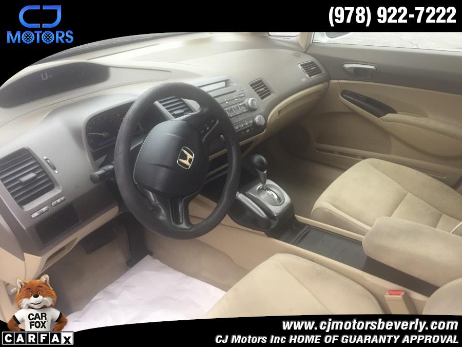 2008 Honda Civic Sdn 4dr Auto LX, available for sale in Beverly, Massachusetts | CJ Motors Inc. Beverly, Massachusetts 2008 Honda Civic Sdn 4dr Auto LX, available for sale in Beverly, Massachusetts | CJ Motors Inc. Beverly, Massachusetts