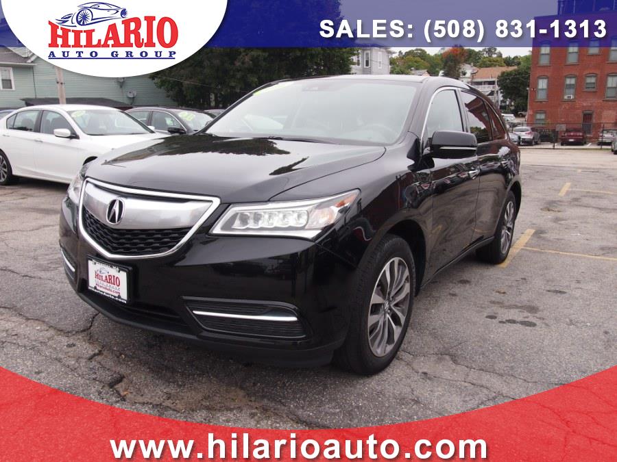 2016 Acura MDX SH-AWD 4dr w/Tech, available for sale in Worcester, Massachusetts | Hilario's Auto Sales Inc.. Worcester, Massachusetts