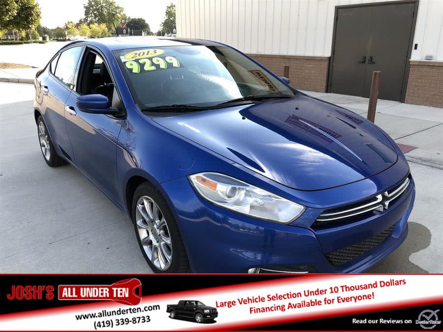 2013 Dodge Dart 4dr Sdn Limited, available for sale in Elida, Ohio | Josh's All Under Ten LLC. Elida, Ohio