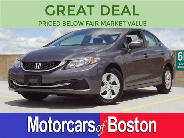 2015 Honda Civic Sedan 4dr CVT LX, available for sale in Newton, Massachusetts | Motorcars of Boston. Newton, Massachusetts