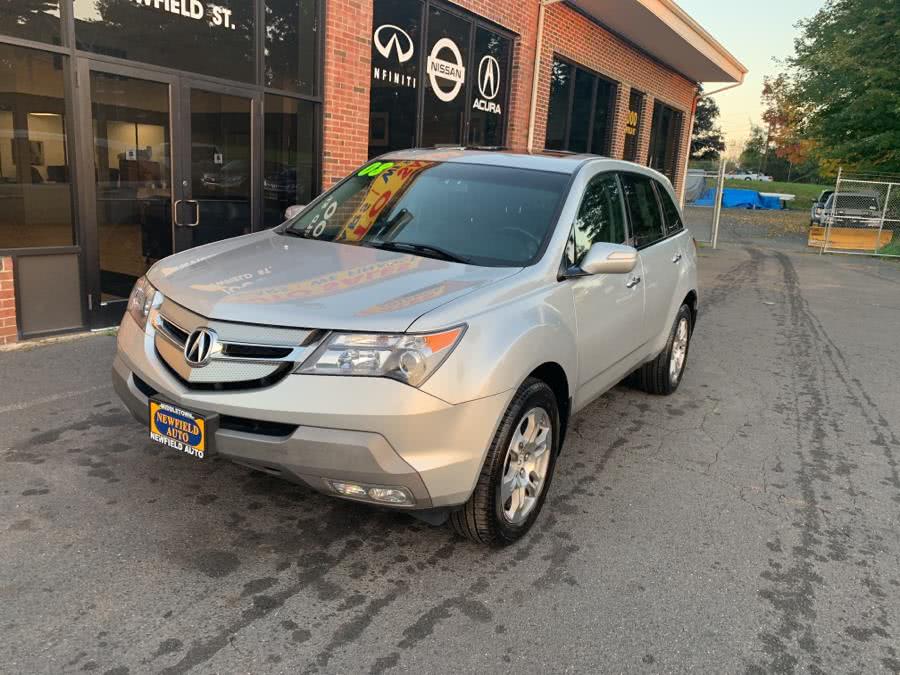 2008 Acura MDX 4WD 4dr Tech Pkg, available for sale in Middletown, Connecticut | Newfield Auto Sales. Middletown, Connecticut