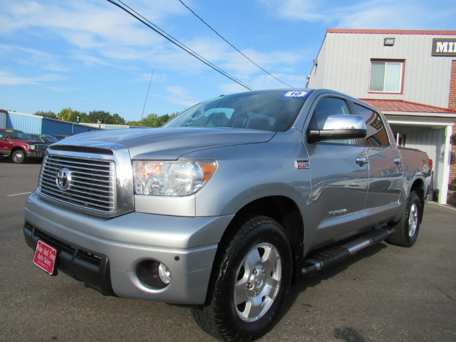 2010 Toyota Tundra 4WD Truck CrewMax 5.7L V8 6-Spd AT LTD, available for sale in South Windsor, Connecticut | Mike And Tony Auto Sales, Inc. South Windsor, Connecticut