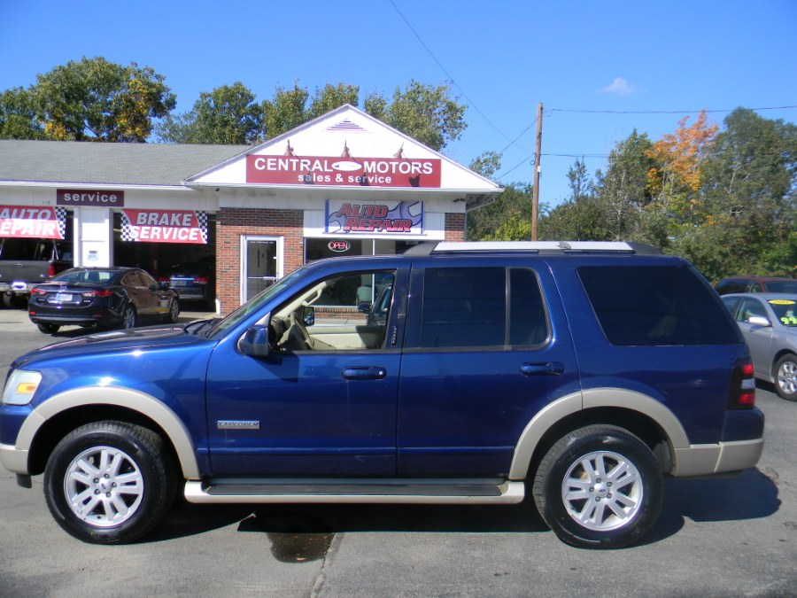 2007 Ford Explorer 4WD 4dr V6 Eddie Bauer, available for sale in Southborough, Massachusetts | M&M Vehicles Inc dba Central Motors. Southborough, Massachusetts