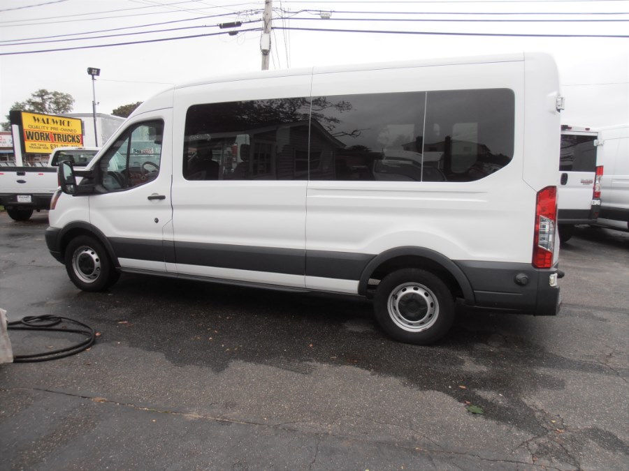 2015 Ford TRANSIT 350 PASSENGER WAGON T-350 148" Med Roof XL Sliding RH Dr, available for sale in COPIAGUE, New York | Warwick Auto Sales Inc. COPIAGUE, New York