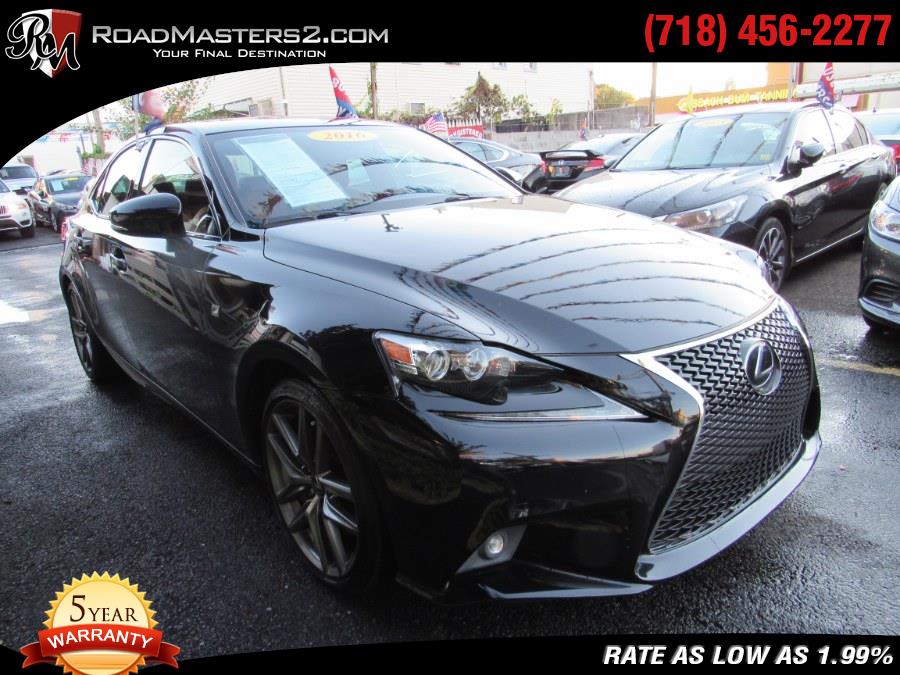 2016 Lexus IS 350 4dr Sdn F Sport Crafted Line AWD, available for sale in Middle Village, New York | Road Masters II INC. Middle Village, New York