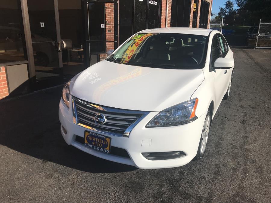 2015 Nissan Sentra 4dr Sdn I4 CVT S, available for sale in Middletown, Connecticut | Newfield Auto Sales. Middletown, Connecticut