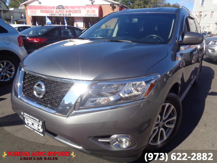 2015 Nissan Pathfinder 4WD 4dr SV, available for sale in Irvington, New Jersey | Foreign Auto Imports. Irvington, New Jersey