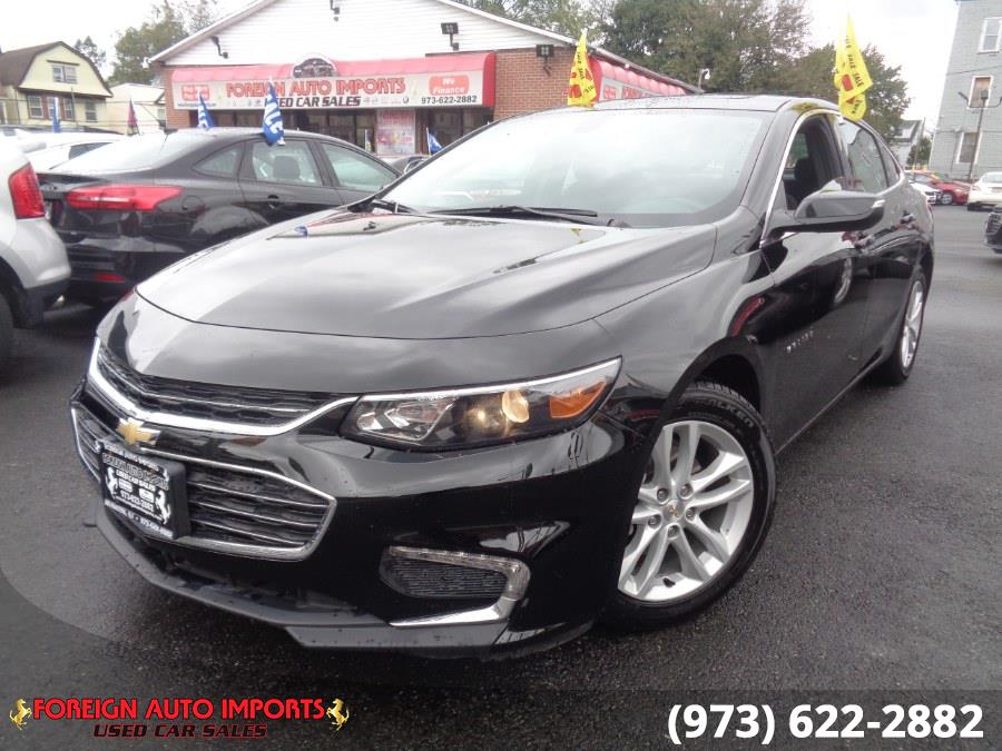 2018 Chevrolet Malibu 4dr Sdn LT w/1LT, available for sale in Irvington, New Jersey | Foreign Auto Imports. Irvington, New Jersey