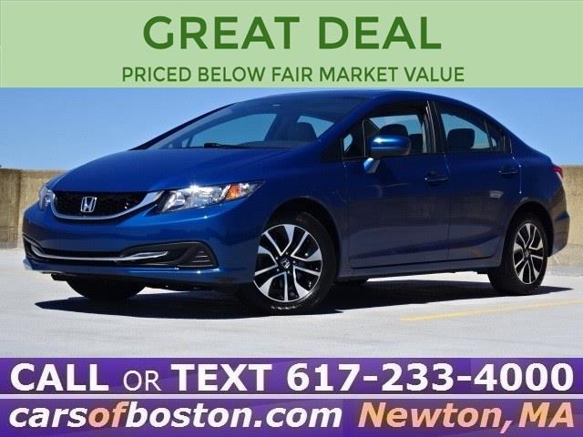2015 Honda Civic Sedan 4dr CVT EX, available for sale in Newton, Massachusetts | Cars of Boston. Newton, Massachusetts