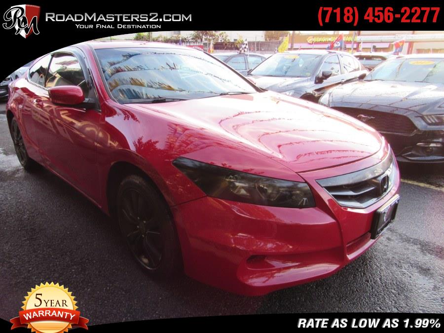 2012 Honda Accord Cpe EX-L LEATHER/SNROOF, available for sale in Middle Village, New York | Road Masters II INC. Middle Village, New York