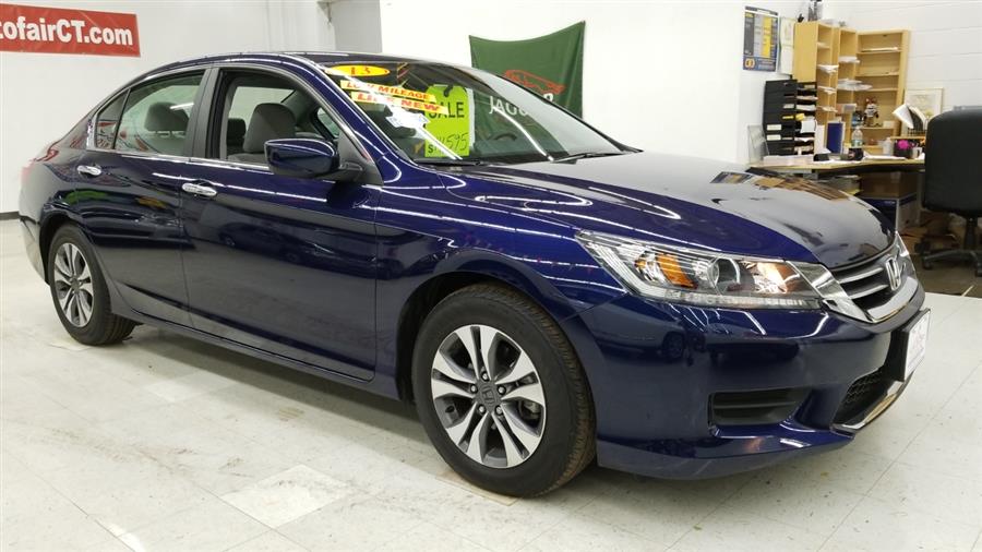 2013 Honda Accord Sdn 4dr I4 CVT LX PZEV, available for sale in West Haven, Connecticut | Auto Fair Inc.. West Haven, Connecticut