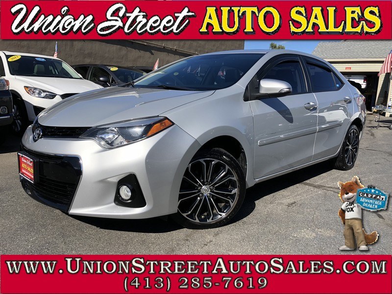 2014 Toyota Corolla 4dr Sdn CVT S Premium (Natl), available for sale in West Springfield, Massachusetts | Union Street Auto Sales. West Springfield, Massachusetts