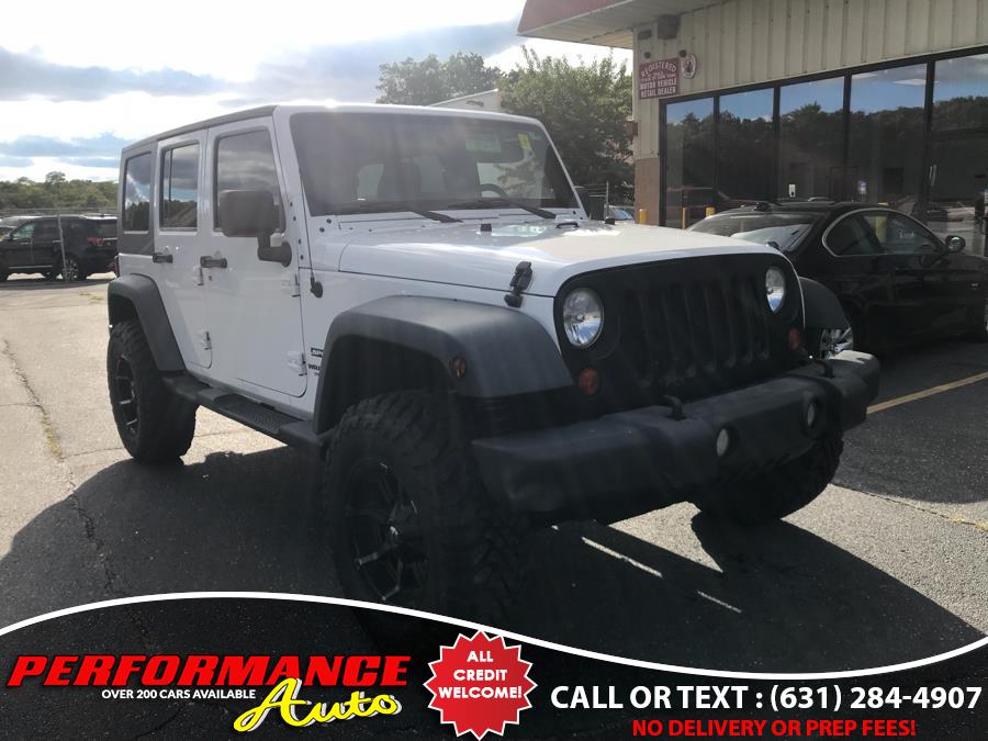 2011 Jeep Wrangler Unlimited 4WD 4dr Sport, available for sale in Bohemia, New York | Performance Auto Inc. Bohemia, New York