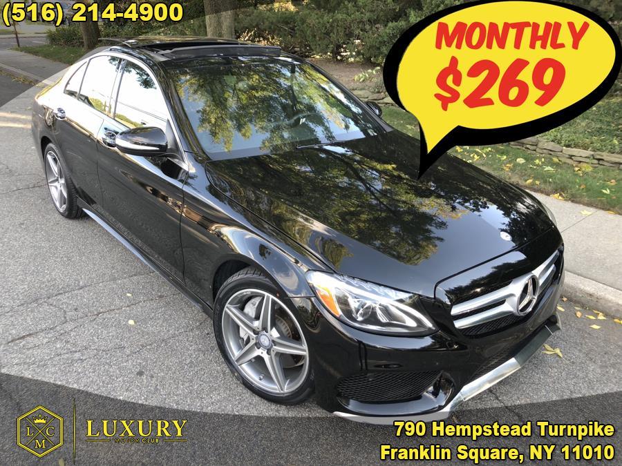 Used Mercedes-Benz C-Class 4dr Sdn C300 Sport 4MATIC 2015 | Luxury Motor Club. Franklin Square, New York