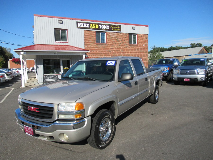 2006 GMC Sierra 1500HD Crew Cab 153.0" WB 4WD SLT, available for sale in South Windsor, Connecticut | Mike And Tony Auto Sales, Inc. South Windsor, Connecticut