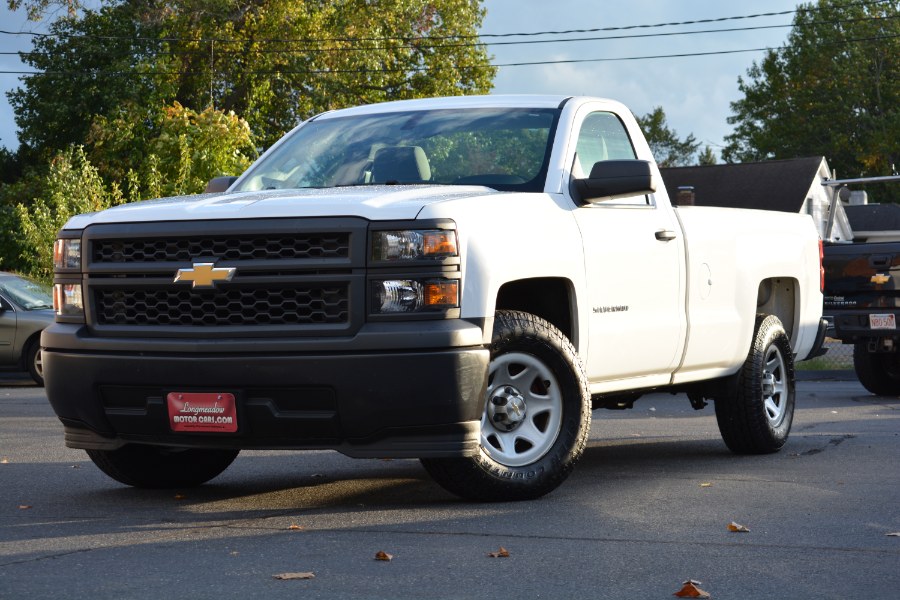 2014 Chevrolet Silverado 1500 2WD Reg Cab 133.0" Work Truck w/1WT, available for sale in ENFIELD, Connecticut | Longmeadow Motor Cars. ENFIELD, Connecticut