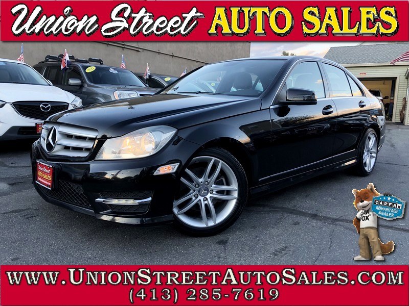2012 Mercedes-Benz C-Class 4dr Sdn C300 Sport 4MATIC, available for sale in West Springfield, Massachusetts | Union Street Auto Sales. West Springfield, Massachusetts