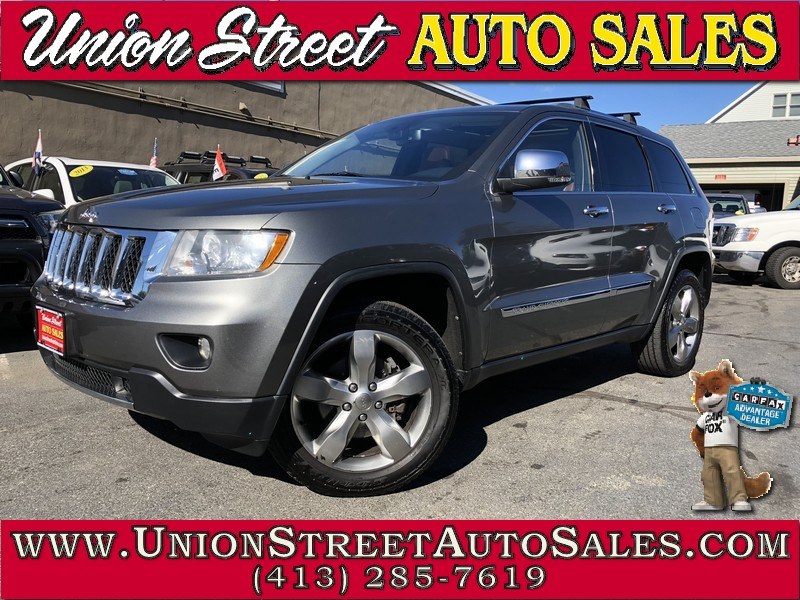 2012 Jeep Grand Cherokee 4WD 4dr Overland Summit, available for sale in West Springfield, Massachusetts | Union Street Auto Sales. West Springfield, Massachusetts