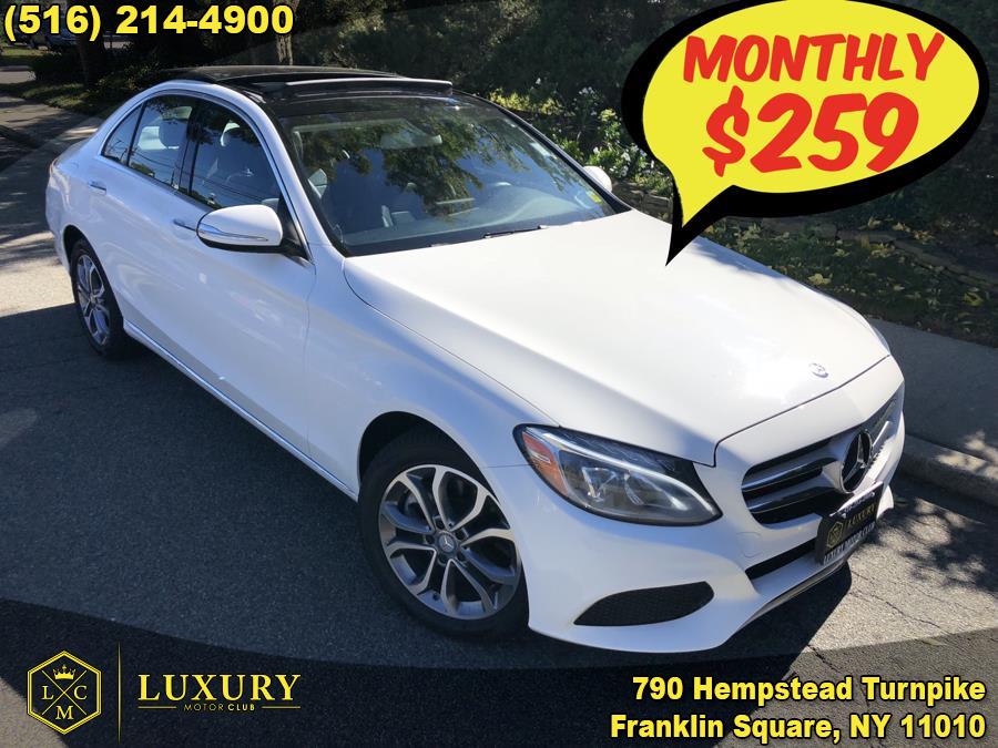 Used Mercedes-Benz C-Class 4dr Sdn C300 4MATIC 2015 | Luxury Motor Club. Franklin Square, New York