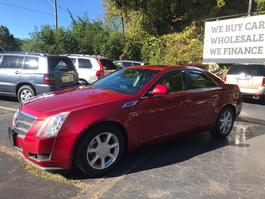 2008 Cadillac CTS 4dr Sdn AWD w/1SB, available for sale in Naugatuck, Connecticut | Riverside Motorcars, LLC. Naugatuck, Connecticut