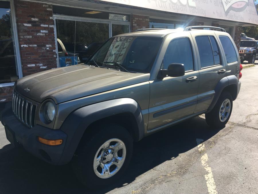 2004 Jeep Liberty 4dr Sport, available for sale in Naugatuck, Connecticut | Riverside Motorcars, LLC. Naugatuck, Connecticut