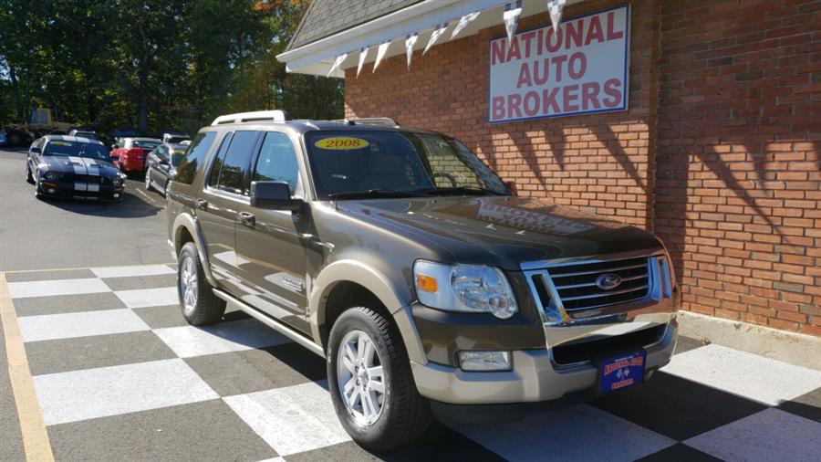 2008 Ford Explorer 4WD V6 Eddie Bauer, available for sale in Waterbury, Connecticut | National Auto Brokers, Inc.. Waterbury, Connecticut