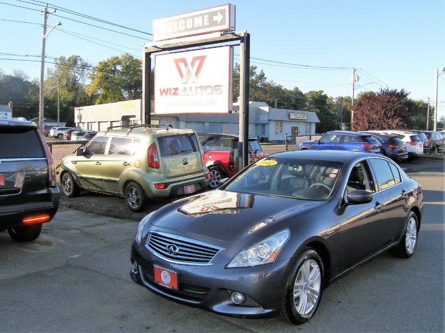 2012 Infiniti G37 Sedan 4dr x AWD, available for sale in Stratford, Connecticut | Wiz Leasing Inc. Stratford, Connecticut