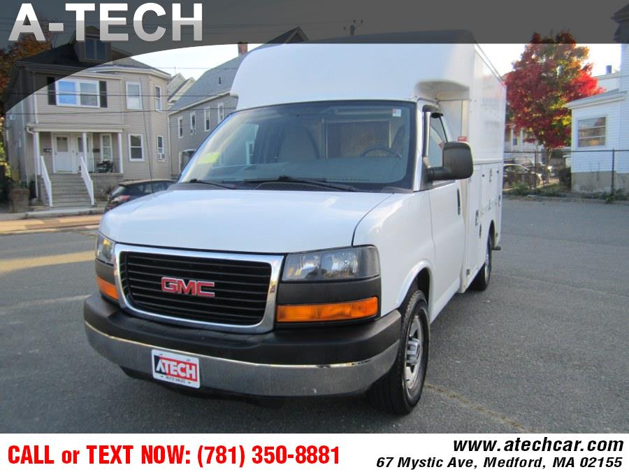 2011 GMC Savana Commercial Cutaway RWD 3500 139" WB Work Van, available for sale in Medford, Massachusetts | A-Tech. Medford, Massachusetts