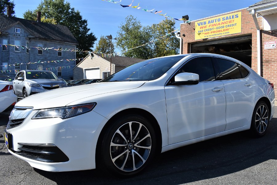 2015 Acura TLX 4dr Sdn FWD V6 Tech, available for sale in Hartford, Connecticut | VEB Auto Sales. Hartford, Connecticut