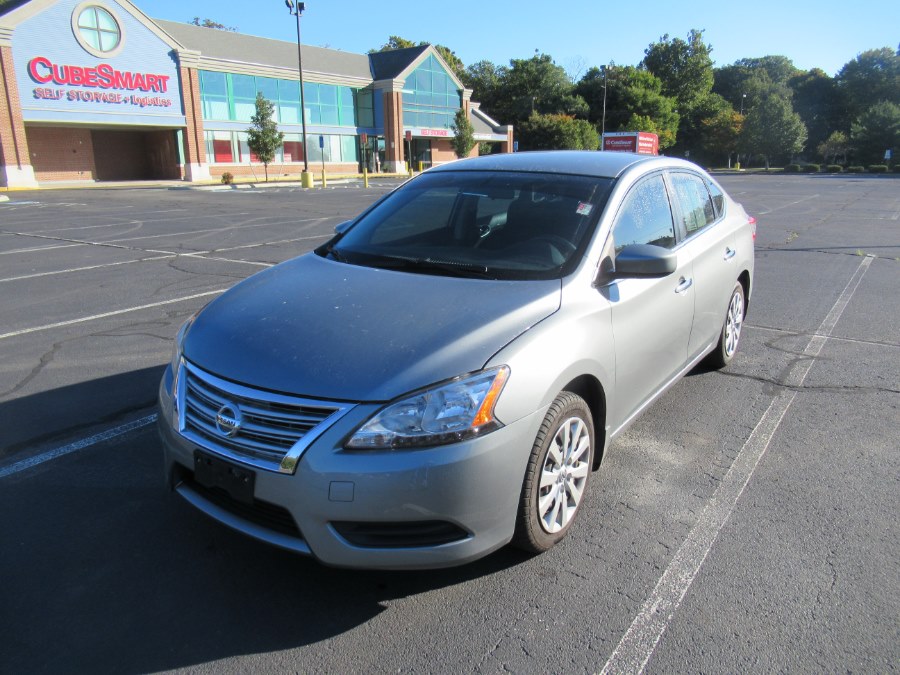 2013 Nissan Sentra 4dr Sdn I4 CVT, available for sale in New Britain, Connecticut | Universal Motors LLC. New Britain, Connecticut