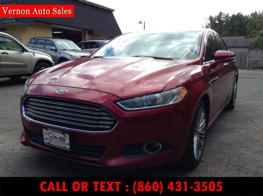 Used Ford Fusion 4dr Sdn SE FWD 2013 | Vernon Auto Sale & Service. Manchester, Connecticut