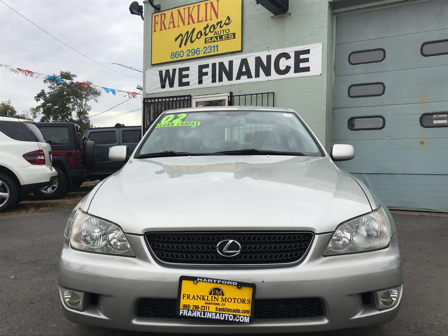 2002 Lexus IS 300 4dr Sdn Auto Trans, available for sale in Hartford, Connecticut | Franklin Motors Auto Sales LLC. Hartford, Connecticut