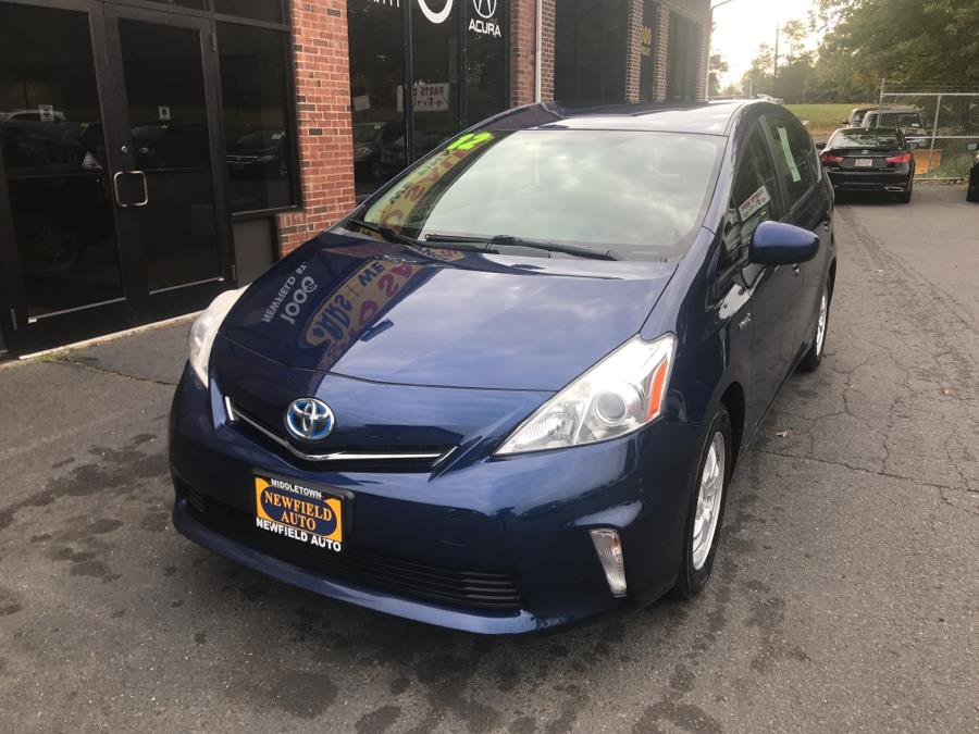 2012 Toyota Prius v 5dr Wgn Five (Natl), available for sale in Middletown, Connecticut | Newfield Auto Sales. Middletown, Connecticut