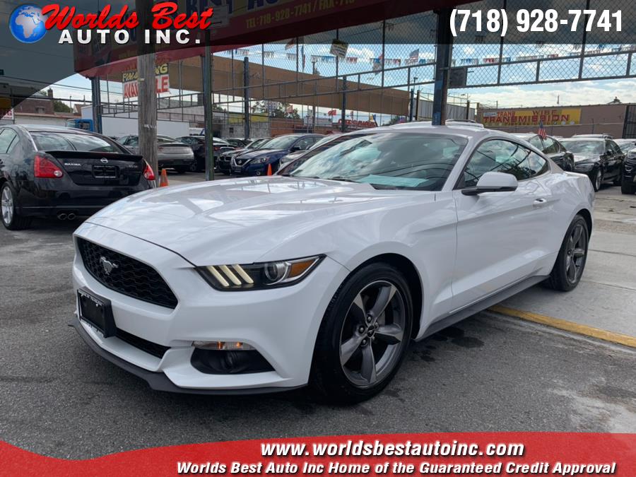 2016 Ford Mustang 2dr Fastback EcoBoost Premium, available for sale in Brooklyn, New York | Worlds Best Auto Inc. Brooklyn, New York