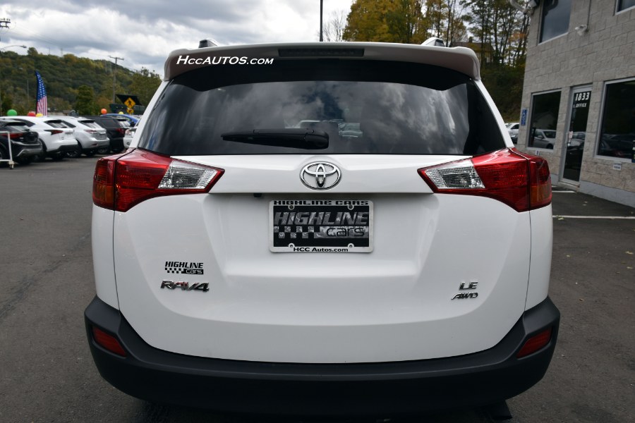2015 Toyota RAV4 AWD 4dr LE, available for sale in Waterbury, Connecticut | Highline Car Connection. Waterbury, Connecticut