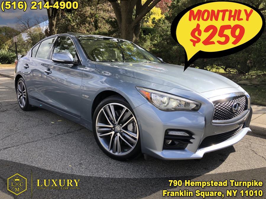 2015 INFINITI Q50 4dr Sdn Hybrid Sport AWD, available for sale in Franklin Square, New York | Luxury Motor Club. Franklin Square, New York